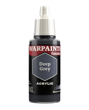Army Painter Warpaints Fanatic: Acrylics Deep Grey Wp3002