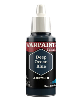Army Painter Warpaints Fanatic: Acrylics Deep Ocean Blue Wp3031