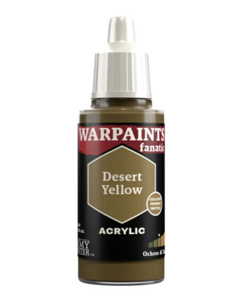 Army Painter Warpaints Fanatic: Acrylics Desert Yellow Wp3081