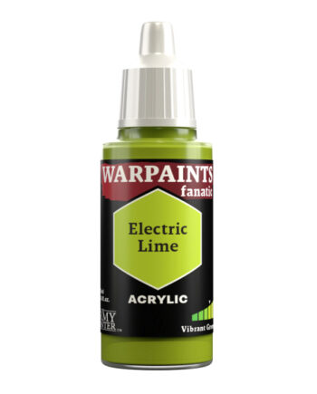 Army Painter Warpaints Fanatic: Acrylics Electric Lime Wp3058