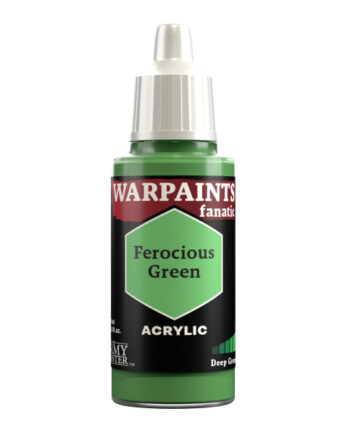 Army Painter Warpaints Fanatic: Acrylics Ferocious Green Wp3054