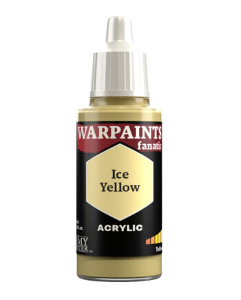 Army Painter Warpaints Fanatic: Acrylics Ice Yellow Wp3096