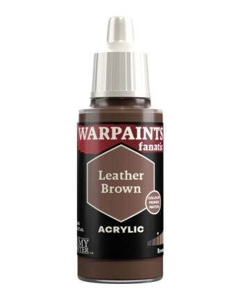 Army Painter Warpaints Fanatic: Acrylics Leather Brown Wp3075