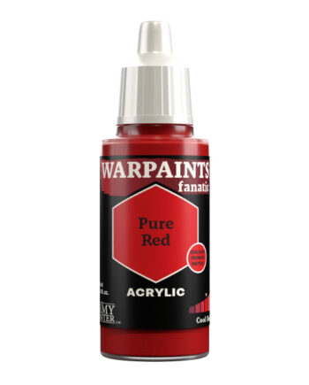 Army Painter Warpaints Fanatic: Acrylics Pure Red Wp3118