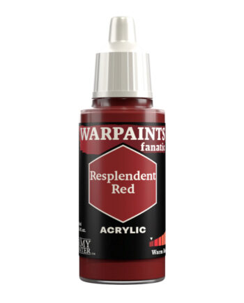 Army Painter Warpaints Fanatic: Acrylics Resplendent Red Wp3103