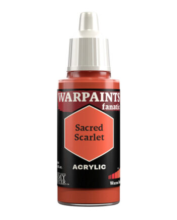 Army Painter Warpaints Fanatic: Acrylics Sacred Scarlet Wp3106