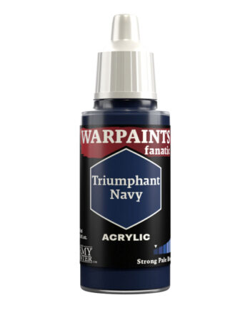 Army Painter Warpaints Fanatic: Acrylics Triumphant Navy Wp3019