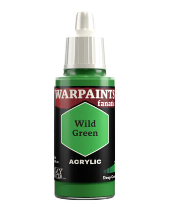 Army Painter Warpaints Fanatic: Acrylics Wild Green Wp3053