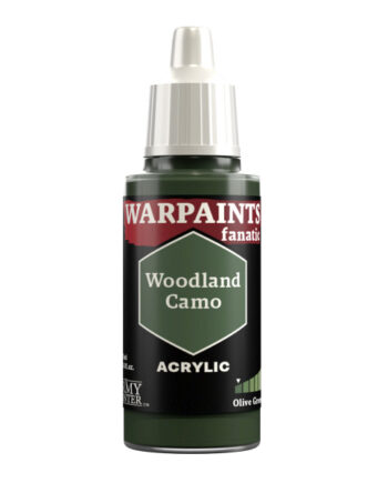 Army Painter Warpaints Fanatic: Acrylics Woodland Camo Wp3067