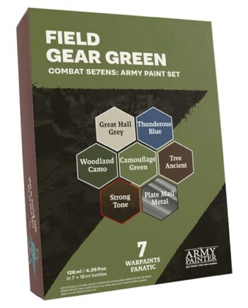 Army Painter Warpaints Fanatic: Field Gear Green Combat Se7ens Army Paint Set Wp8119p