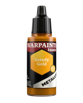 Army Painter Warpaints Fanatic: Metallics Greedy Gold Wp3188