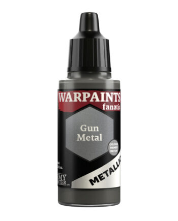 Army Painter Warpaints Fanatic: Metallics Gun Metal Wp3193
