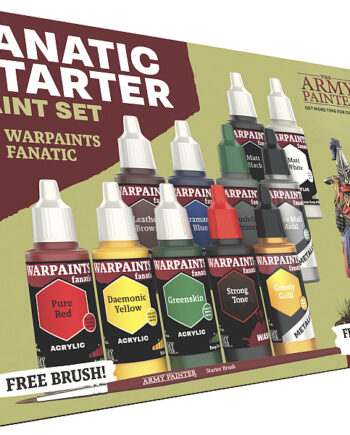 Army Painter  Warpaints Fanatic Starter Paint Set Wp8066