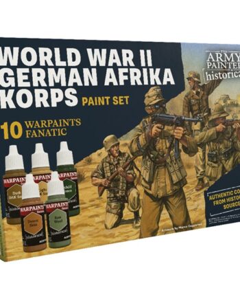 Army Painter Warpaints Historical  Warpaints Fanatic : Wwii German Afrika Korps Paint Set Wp8124p