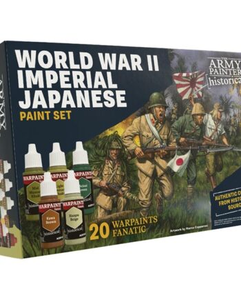 Army Painter Warpaints Historical  Warpaints Fanatic : Wwii Imperial Japanese Paint Set Wp8125p