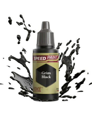 Army Painter Warpaints: Speedpaints     Grim Black Wp2001