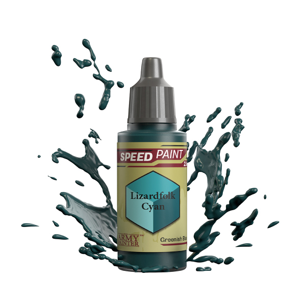 Army Painter Warpaints: Speedpaints Lizardfolk Cyan Wp2082