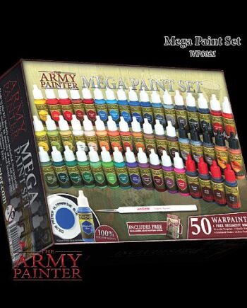 Army Painter  Warpaints Starter Set: Mega Paint Set Iii Wp8021