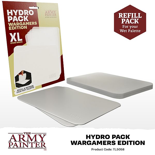 Army Painter Wet Palette: Wargamers Edition Hydro Pack Refill Tl5058