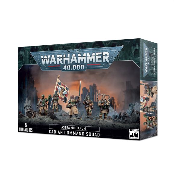 Astra Militarum Cadian Command Squad 99120105102