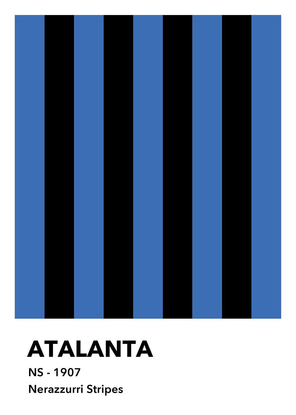 Atalanta Nerazzurri Stripes Af Olé Olé
