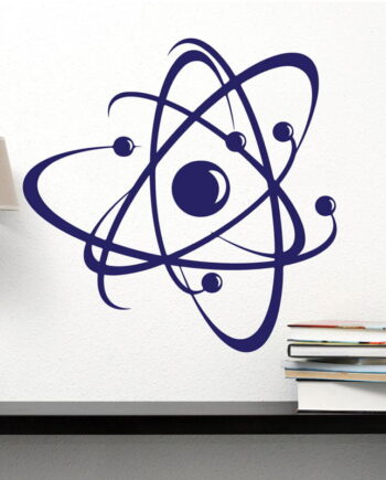 Atom Bor Wallsticker