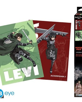 Attack On Titan Set   Chibi Posters Set