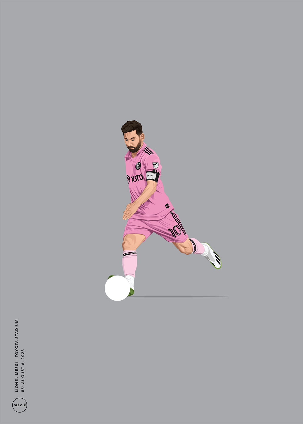 85â August 2023 Lionel Messi Af Olé Olé