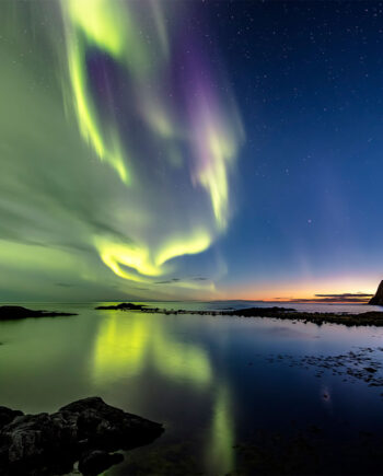Autumn Auroras Af Frank Olsen