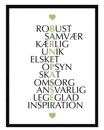 Barnepasser Plakat