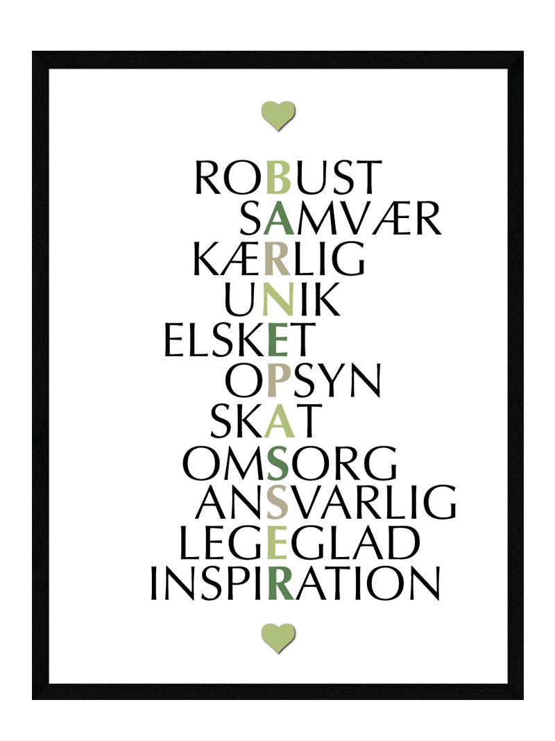 Barnepasser Plakat