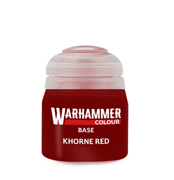 Base: Khorne Red   195 184   Maling  Scab Red  9918995026806