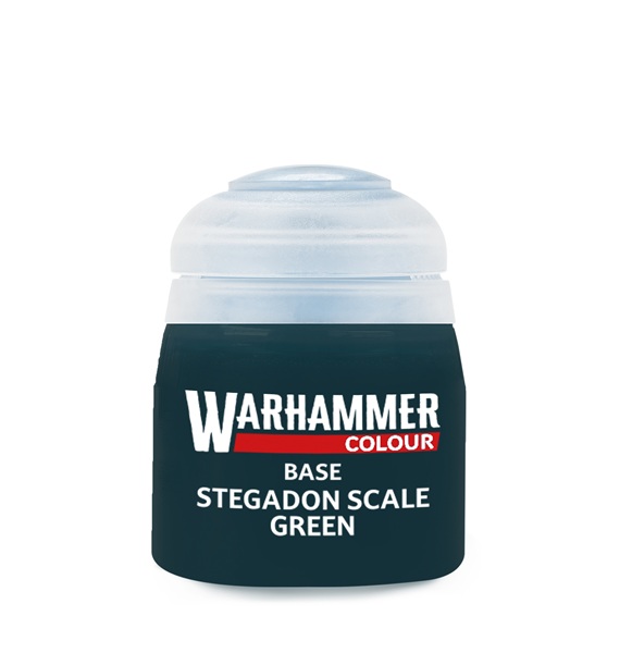 Base: Stegadon Scale Green Gr 195 184   Maling 9918995027406
