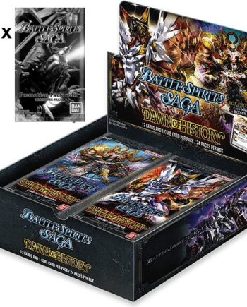 Battle Spirits Saga B01: Dawn Of History Booster Display