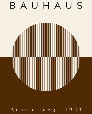 Bauhaus Plakat 113 Abstrakt Balance