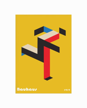 Bauhaus Plakat  Running Man