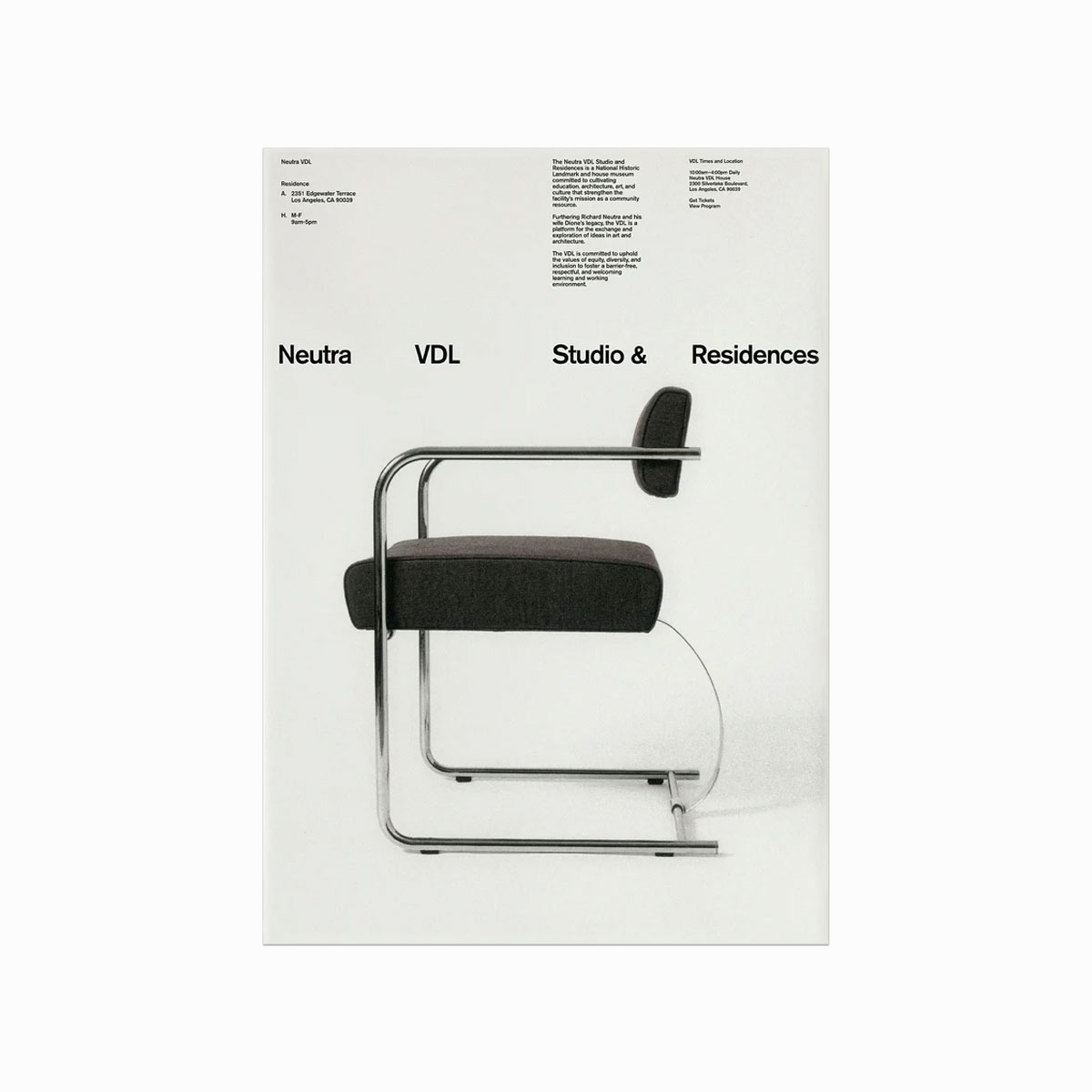 Bauhaus Plakat  The Chair