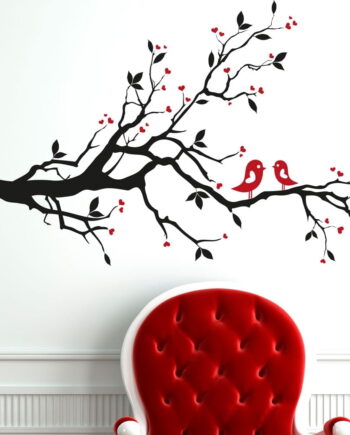 Bird Love Wallsticker
