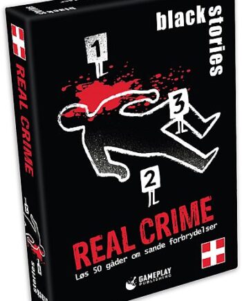 Black Stories: Real Crime  Dansk  Card Game