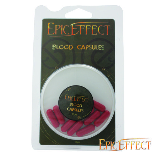 Blod Epic Effect Blood Capsules  10   226 128 147  Epic Armoury  226 128 147    226 128 147  Live Rollespils Blod