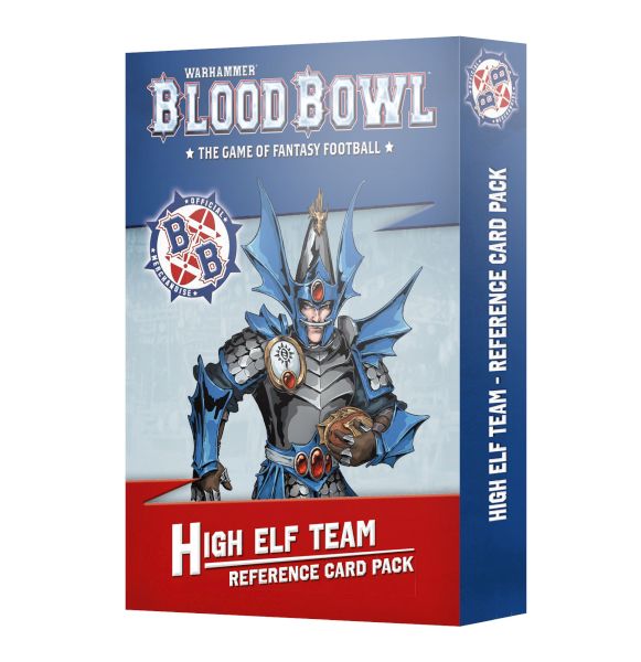 Blood Bowl: Cards High Elf Team Reference Card Pack 2026 60050910002