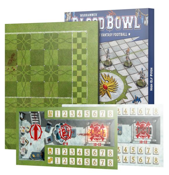 Blood Bowl: Pitch And Dugout Set High Elf Team 2026 99220910005