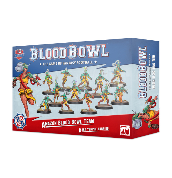 Blood Bowl Team: Amazon Kara Temple Harpies 99120999016