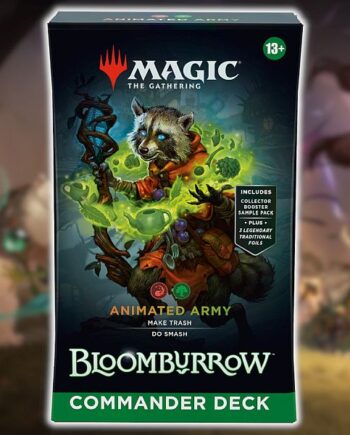 Bloomburrow Commander  Edh  Multiplayer Magic Deck: V1 Animated Army 100 Kort