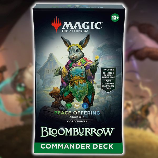 Bloomburrow Commander Edh Multiplayer Magic Deck: V3 Peace Offering 100 Kort