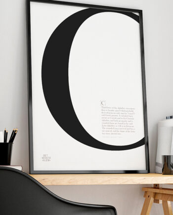 Bogstav  -plakat 21   29    A4  Kr  199 -