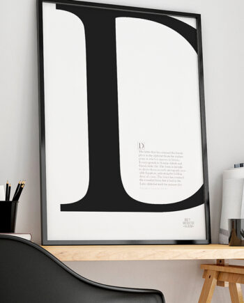 Bogstav  -plakat 21   29    A4  Kr  199 -