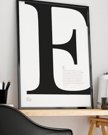 Bogstav  -plakat 21   29    A4  Kr  199 -
