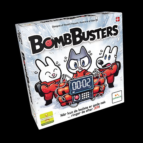 Bomb Busters Dansk Board Game