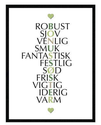 Bonussøster Citat Plakat